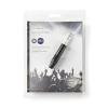 CONNETTORE JACK NEDIS COTP23901BK MASCHIO 6,3MM, A SALDARE, PROTEZIONE CAVO